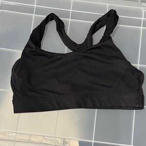 Athleta black ultimate A-C cup